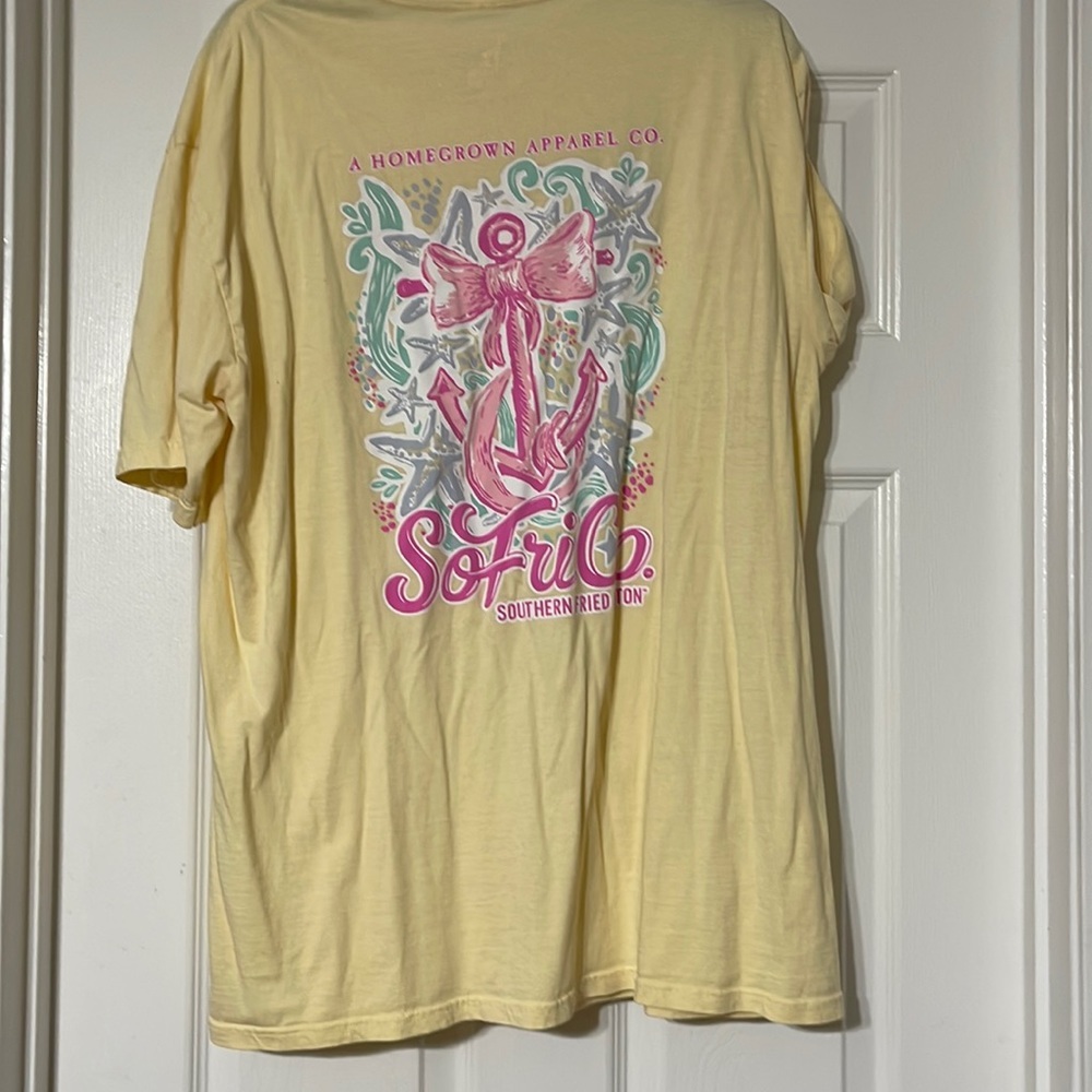 Soft Southern Fried Cotton tshirt L